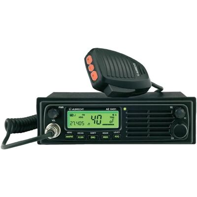 Albrecht AE 6491 Auto Radio - Schwarz - 40 Kanäle Albrecht AE 6491 Auto Radio - Schwarz - 40 Kanäle