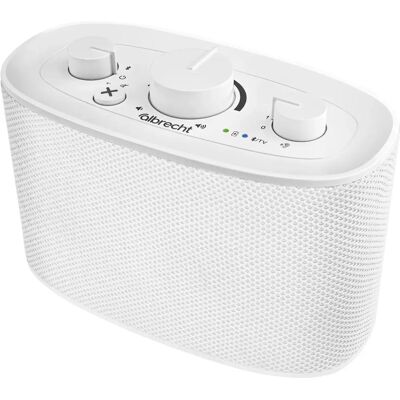 Albrecht Klaro Bluetooth Hordozható Hangszóró Fehér - Hordozható Bluetooth Hangszóró Albrecht Klaro Bluetooth Hordozható Hangszóró Fehér - Hordozható Bluetooth Hangszóró
