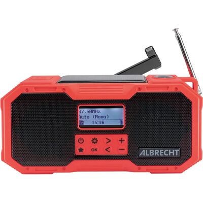 Albrecht DR 112 Udendørs Radio - DAB+ FM Powerbank Albrecht DR 112 Udendørs Radio - DAB+ FM Powerbank