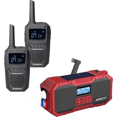 Midland 29611 Radio - Digital Schwarz, Rot - Radio Midland 29611 Radio - Digital Schwarz, Rot - Radio