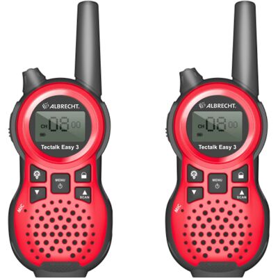 Albrecht Tectalk Easy 3 Radio Bidirectionnelle - 8 Canaux, Portée 5 km Albrecht Tectalk Easy 3 Radio Bidirectionnelle - 8 Canaux, Portée 5 km