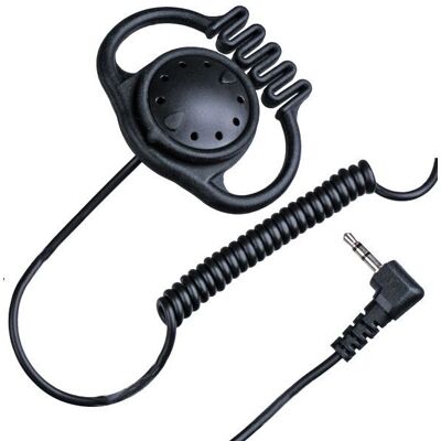 Albrecht OH-2A Casque - Mono, Filaires, Crochet d'oreille noir Albrecht OH-2A Casque - Mono, Filaires, Crochet d'oreille noir