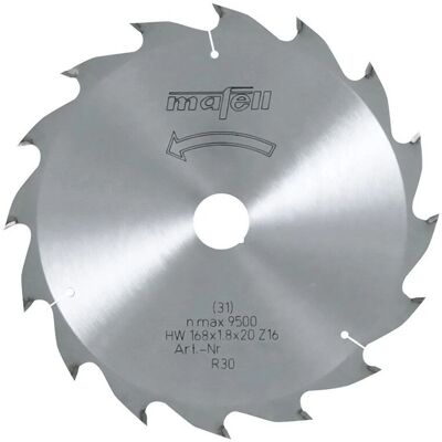 Mafell Kreissägeblatt - 168 mm, 16-56 Zähne, Wechselbock - Kreissägeblatt Mafell Kreissägeblatt - 168 mm, 16-56 Zähne, Wechselbock - Kreissägeblatt