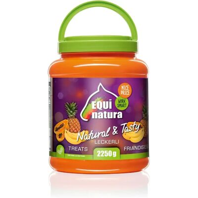 Equinatura Pferdeleckerli - Naturkost & Leckerlie, Banane-Ananas-Papaya - 2,25kg Equinatura Pferdeleckerli - Naturkost & Leckerlie, Banane-Ananas-Papaya - 2,25kg