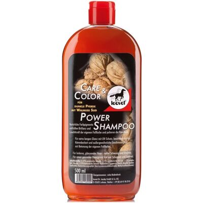 Leovet Power Walnuss Shampoo für Dunkle Pferde - Shampoo Leovet Power Walnuss Shampoo für Dunkle Pferde - Shampoo