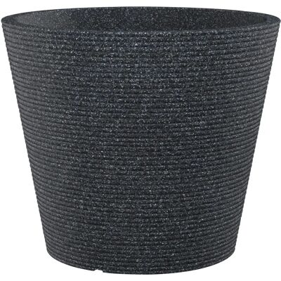 Vaso da fiori Scheurich Coneo 40 - Plastica riciclata, resistente al gelo e UV Vaso da fiori Scheurich Coneo 40 - Plastica riciclata, resistente al gelo e UV