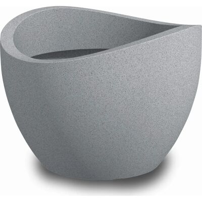 Scheurich Wave Globe Pflanzkübel - Grau, UV & Frost Beständig, 60cm Scheurich Wave Globe Pflanzkübel - Grau, UV & Frost Beständig, 60cm