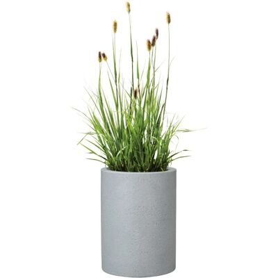 Scheurich Riva High Pflanzgefäß Grau - Outdoor langlebig Design Scheurich Riva High Pflanzgefäß Grau - Outdoor langlebig Design