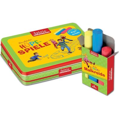 moses. Ensemble de Jeux de Saut avec Livre & Craie - Hüpfspiele moses. Ensemble de Jeux de Saut avec Livre & Craie - Hüpfspiele