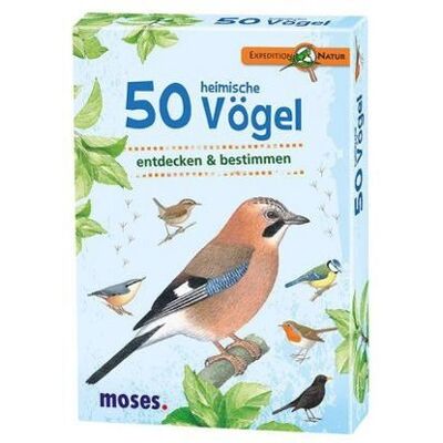 Moses Verlag Expedition Nature 50 Oiseaux Locaux - Livre Moses Verlag Expedition Nature 50 Oiseaux Locaux - Livre