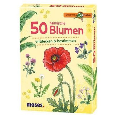 Moses Verlag Expédition Nature 50 Fleurs Autochtones - Livre Moses Verlag Expédition Nature 50 Fleurs Autochtones - Livre