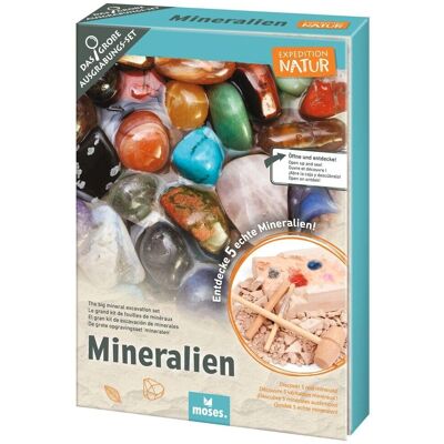 Moses Grand Kit d'Excavation de Minerais - Jouet Éducatif Moses Grand Kit d'Excavation de Minerais - Jouet Éducatif