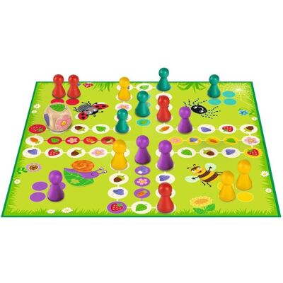 Moses Kinder-Spiel - Krabbelkäferfer Ludo - Klassisches Kinderspiel Moses Kinder-Spiel - Krabbelkäferfer Ludo - Klassisches Kinderspiel