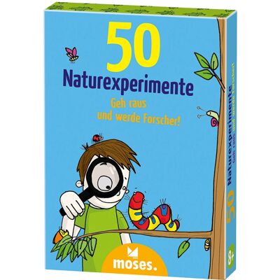Moses MOS21079 50 Expériences Nature pour enfants - Jeu de société Moses MOS21079 50 Expériences Nature pour enfants - Jeu de société