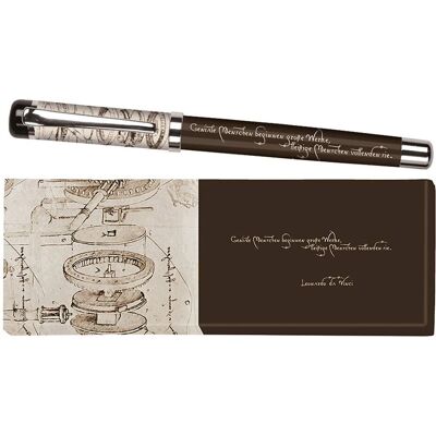 Leonardo da Vinci - Klassischer blauer Kugelschreiber Leonardo da Vinci - Klassischer blauer Kugelschreiber