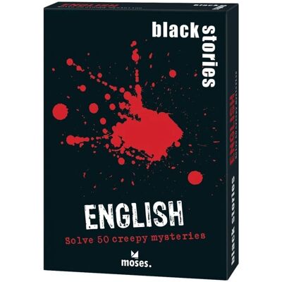 moses. Verlag GmbH Black Stories - résolvez 50 mystères effrayants moses. Verlag GmbH Black Stories - résolvez 50 mystères effrayants
