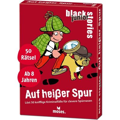 moses. Verlag GmbH Black Stories Junior Auf Heißer Spur - Game moses. Verlag GmbH Black Stories Junior Auf Heißer Spur - Game