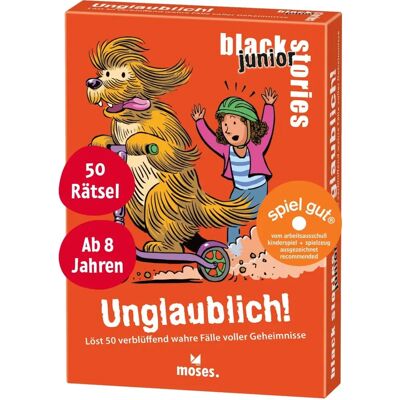 moses Black Stories Junior Incroyable ! - Jeu de société moses Black Stories Junior Incroyable ! - Jeu de société