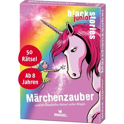 moses Verlag GmbH Black Stories Junior Märchenzauber - Jeu de Puzzle moses Verlag GmbH Black Stories Junior Märchenzauber - Jeu de Puzzle