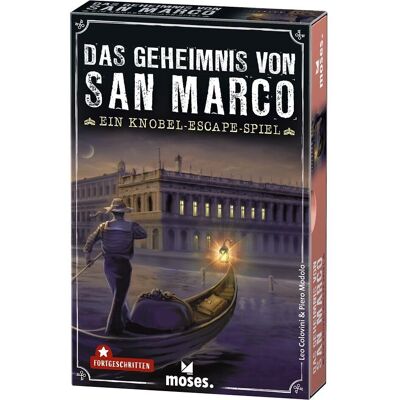 Moses. Verlag GmbH Le secret de San Marco - Jeu d’évasion compact Moses. Verlag GmbH Le secret de San Marco - Jeu d’évasion compact