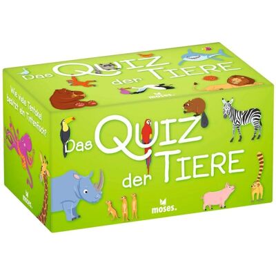 moses Modèle Jeu de Quiz sur les Animaux - Cartes Educatives moses Modèle Jeu de Quiz sur les Animaux - Cartes Educatives