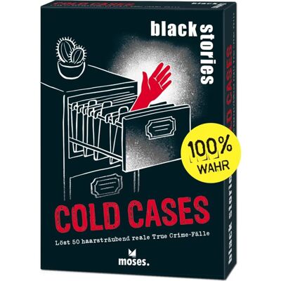 moses. Verlag GmbH Black Stories Cold Cases - Gioco moses. Verlag GmbH Black Stories Cold Cases - Gioco