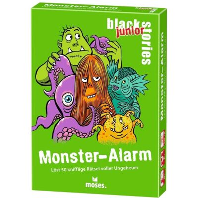 moses Verlag GmbH Black Stories Junior Monster-Alarm - Spiel moses Verlag GmbH Black Stories Junior Monster-Alarm - Spiel