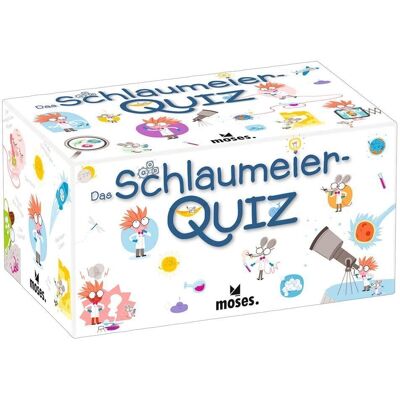 Moses MOS09211 - Das Schlaumeier-Quiz - Gesellschaftsspiel ab 12 Jahre Moses MOS09211 - Das Schlaumeier-Quiz - Gesellschaftsspiel ab 12 Jahre
