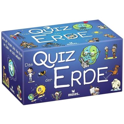 Moses Verlag GmbH Le Quiz de la Terre - Jeu Éducatif pour Enfants Moses Verlag GmbH Le Quiz de la Terre - Jeu Éducatif pour Enfants