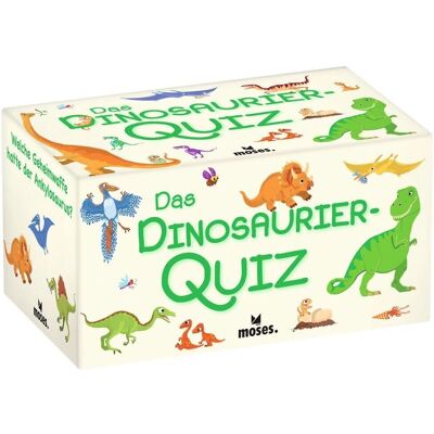 Moses MOS90376 - Dinosauriërs Quiz Kaartspel - 2-5 spelers - vanaf 8 jaar Moses MOS90376 - Dinosauriërs Quiz Kaartspel - 2-5 spelers - vanaf 8 jaar