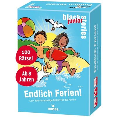 Moses Black Stories Junior - Äntligen semester! - Brädspel Moses Black Stories Junior - Äntligen semester! - Brädspel
