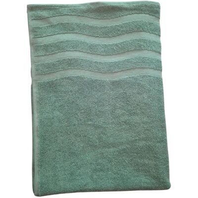 wewofashion 9526 Grüner Sandresistenter Baumwoll-Strandtuch - Handtuch wewofashion 9526 Grüner Sandresistenter Baumwoll-Strandtuch - Handtuch