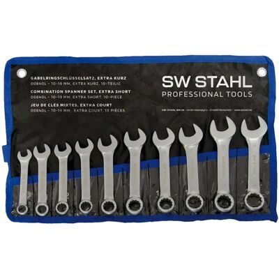 SW-STAHL Compact Socket and Wrench Set - 10 pcs SW-STAHL Compact Socket and Wrench Set - 10 pcs