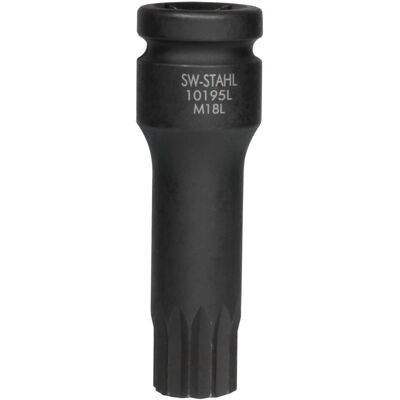 SW-Stahl Impactnyckelsats - Spline M18, Krom-vanadiumstål SW-Stahl Impactnyckelsats - Spline M18, Krom-vanadiumstål