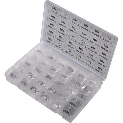 SW-Stahl S8143 Aluminium Dichtungssortiment - Dichtungsart SW-Stahl S8143 Aluminium Dichtungssortiment - Dichtungsart