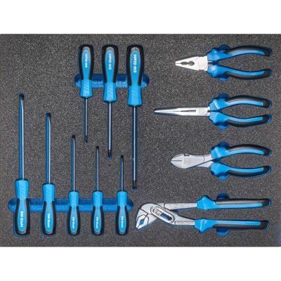 SW-STAHL - Z3010-3 - 12 pezzi - Set di attrezzi SW-STAHL - Z3010-3 - 12 pezzi - Set di attrezzi