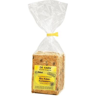 Dr Karg Fromage Emmental Bio & Crackers aux Graines de Citrouille - 200g x 8 - Publicité Dr Karg Fromage Emmental Bio & Crackers aux Graines de Citrouille - 200g x 8 - Publicité