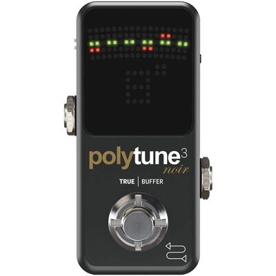 TC Electronic Polytune 3 Noir - Polyphoner Stimmgerät TC Electronic Polytune 3 Noir - Polyphoner Stimmgerät