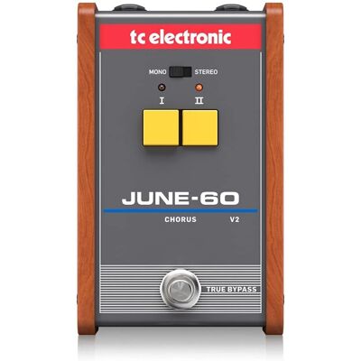 TC Electronic June-60 V2 Gitarren-Effektpedal - Chorus & Modulation TC Electronic June-60 V2 Gitarren-Effektpedal - Chorus & Modulation