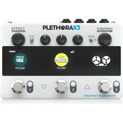 TC Electronic PLETHORA X3 - Multiefekt gitarowy TC Electronic PLETHORA X3 - Multiefekt gitarowy
