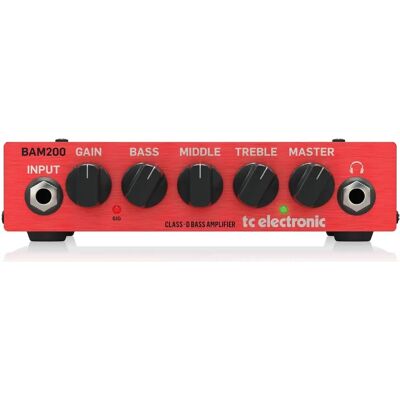 TC Electronic BAM200 Amplificatore di Basso Compatto - Amplificatore TC Electronic BAM200 Amplificatore di Basso Compatto - Amplificatore