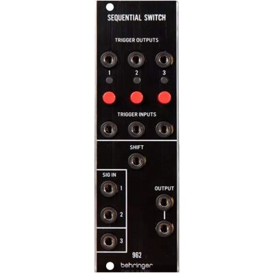 Behringer 962 Szekvenciális Kapcsoló - Szintetizátor Behringer 962 Szekvenciális Kapcsoló - Szintetizátor
