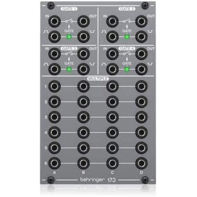 Behringer Behringer 173 Quad Gate - Modular Synthesizer Module Behringer Behringer 173 Quad Gate - Modular Synthesizer Module