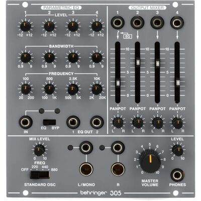 Behringer 305 EQ/Mixer/Output - Synthesizer Modul Behringer 305 EQ/Mixer/Output - Synthesizer Modul
