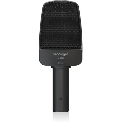 Behringer B 906 Instrumentmikrofon - Superkardioid, 50Hz-18kHz Behringer B 906 Instrumentmikrofon - Superkardioid, 50Hz-18kHz