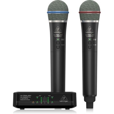 Behringer ULM302MIC Bezprzewodowy system mikrofonowy - Mikrofony i odbiornik Behringer ULM302MIC Bezprzewodowy system mikrofonowy - Mikrofony i odbiornik