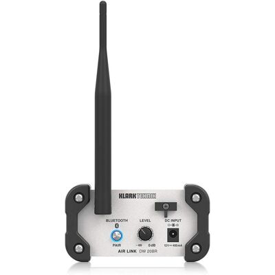 Klark Teknik DW 20BR Bluetooth Receiver - Stereo Wireless Audio Klark Teknik DW 20BR Bluetooth Receiver - Stereo Wireless Audio