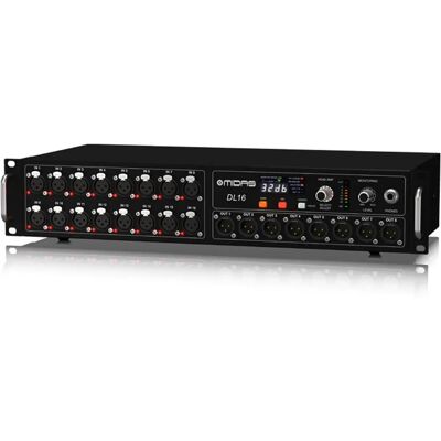 Midas DL16 Stagebox - 16 Bemenet, 8 Kimenet, Digitális, Mixer Midas DL16 Stagebox - 16 Bemenet, 8 Kimenet, Digitális, Mixer