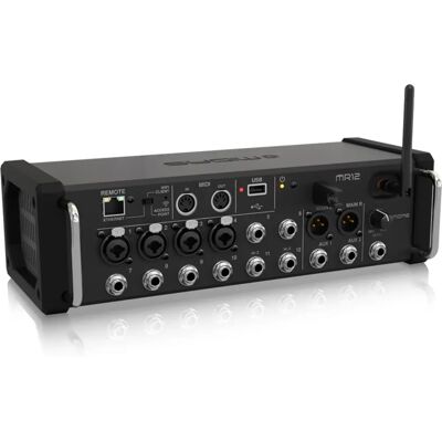 Midas MR12 Digitaalinen Sekalain - 12 Sisääntulot, Wi-Fi, Tallennus Midas MR12 Digitaalinen Sekalain - 12 Sisääntulot, Wi-Fi, Tallennus