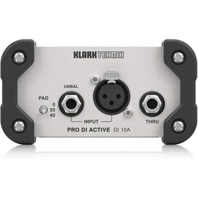 Klark Teknik DI 10A Caja DI Activa - Audio Profesional Klark Teknik DI 10A Caja DI Activa - Audio Profesional